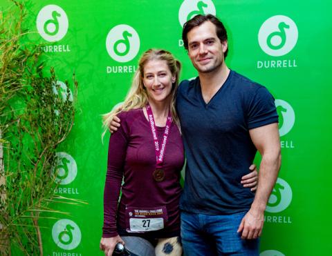 Remy Haynes and Henry Cavill, British Channel Islands